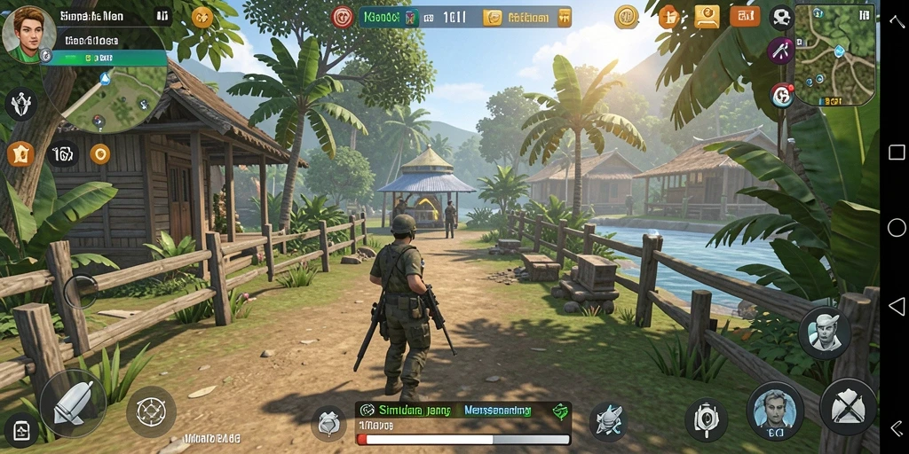 Tampilan gameplay yang menarik dari 116X di dunia simulasi.