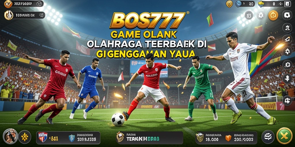 Gameplay seru dari BOS777 dengan berbagai olahraga.