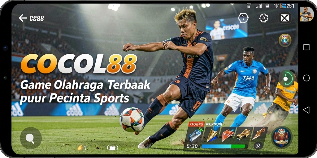Tangkapan layar gameplay yang dinamis dari COCOL88.