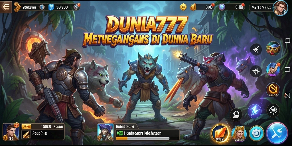 Gameplay DUNIA777 yang seru dan penuh tantangan.