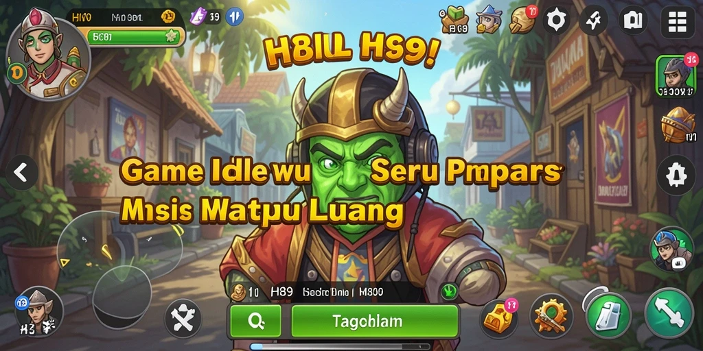 Screenshot utama H89 menunjukkan gameplay yang menarik dan interaktif.