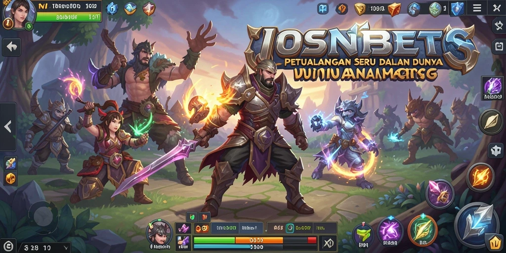 Tampilan gameplay <strong>IOSBET</strong> yang menampilkan pertarungan seru dan petualangan mendebarkan.