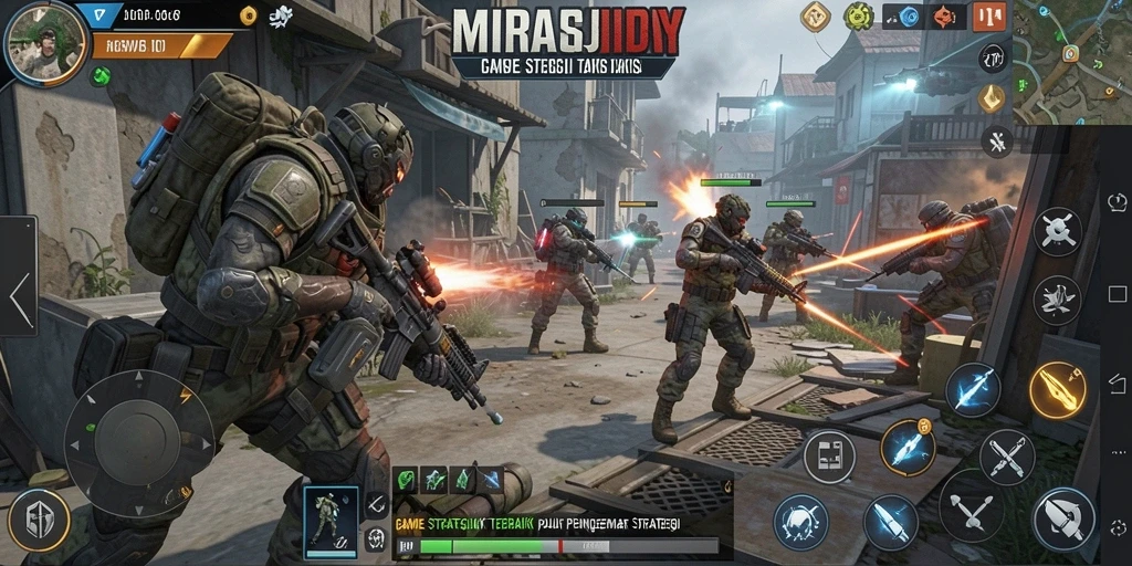 Screenshot utama MPOID menampilkan gameplay yang menantang dan grafik memukau.