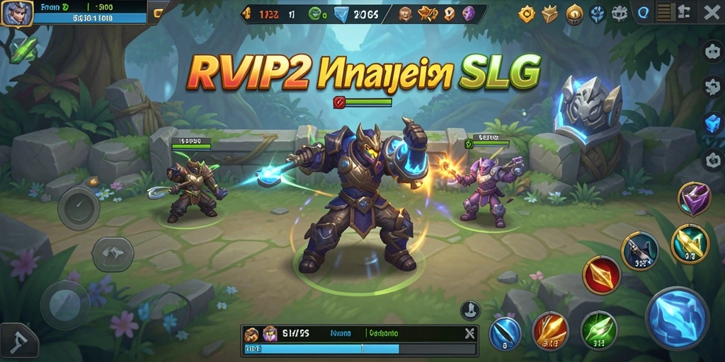 Tangkapan layar dari gameplay RVIP2 menampilkan aksi pertempuran yang strategis.